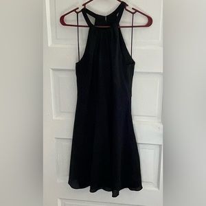 Black Express swing mini dress size 4